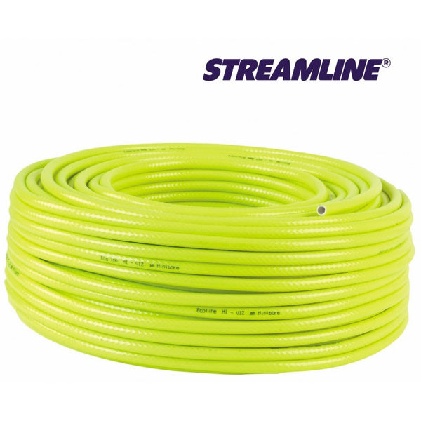 50m Lime Green Flexi Pole Hose