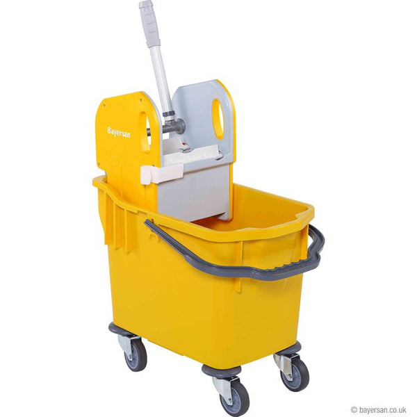 Kentucky Mop Bucket & Wringer - Yellow - 25L